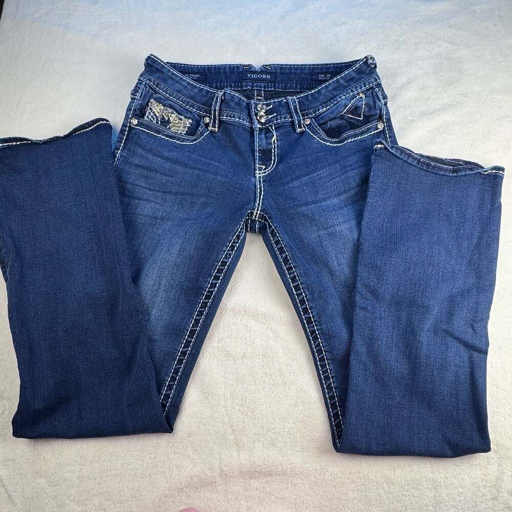 Vigoss The Chelsea Boot Cut Jeans Size 7/8